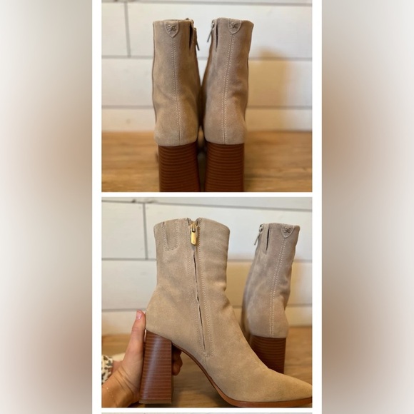 Ivette Sam Edelman Suede Ankle Boots - Picture 3 of 3